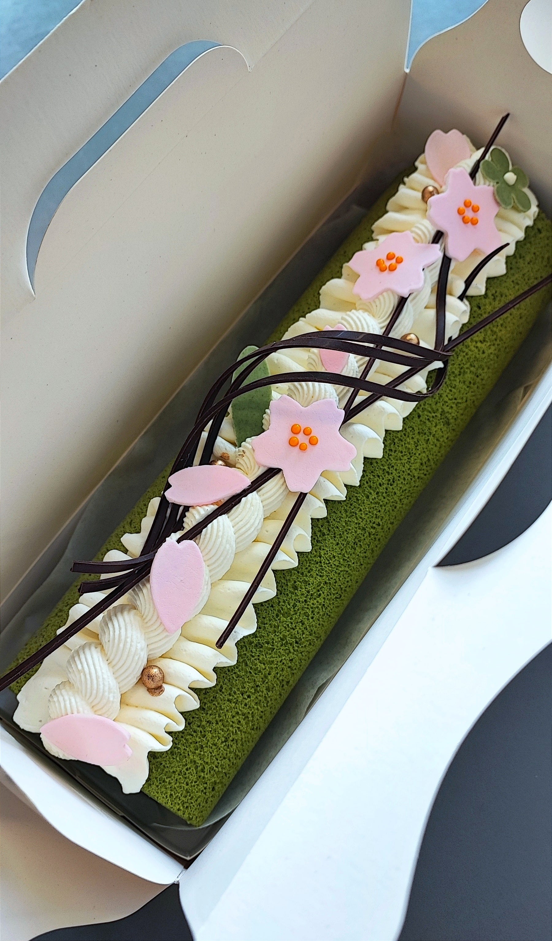 Matcha Roll Cake 24cm Cloud Patisserie matcha-roll-cake-24cm-cloud-patisserie